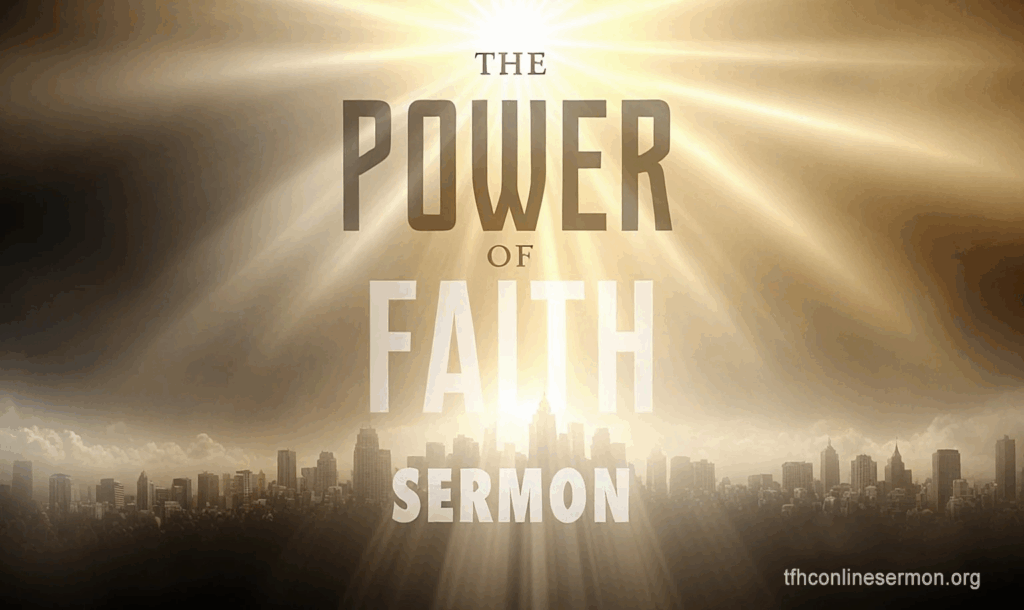 The power of faith sermon