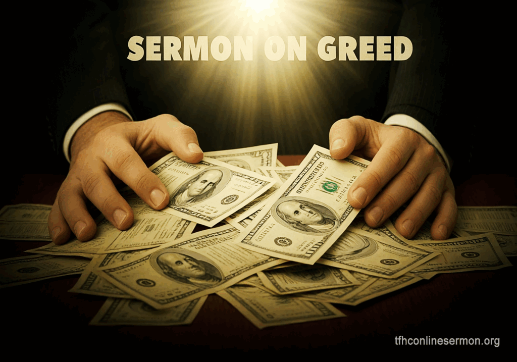 Sermon on Greed