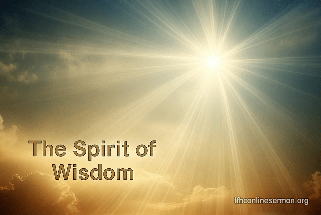 the Spirit of wisdom