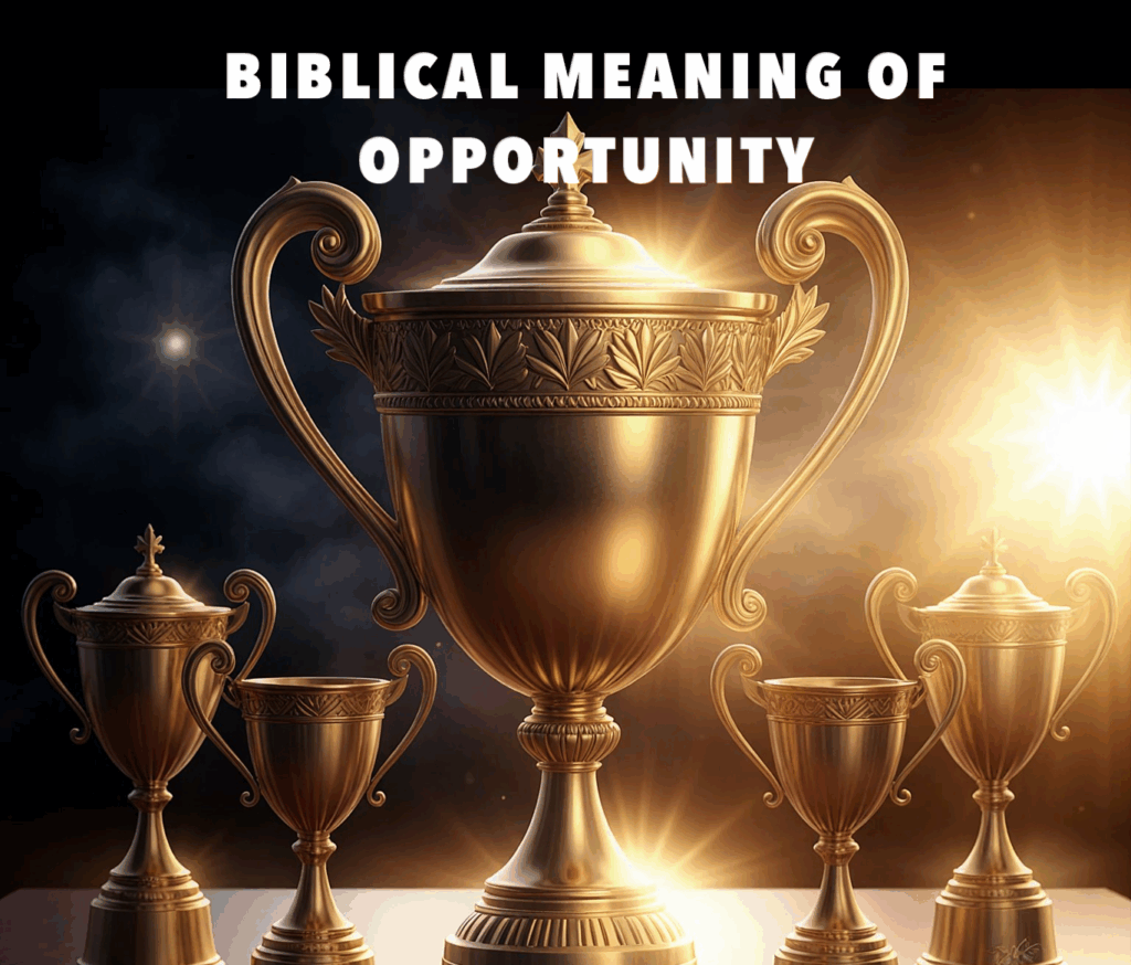 Biblical meaning of opportunity