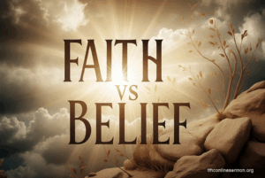 Faith vs Belief